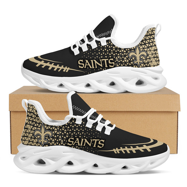 Men's New Orleans Saints Flex Control Sneakers 008